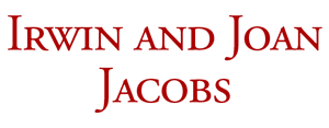 Logo for Irwin and Joan Jacobs