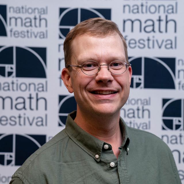 2019 Mathical Author Steve Light smiles for a picture